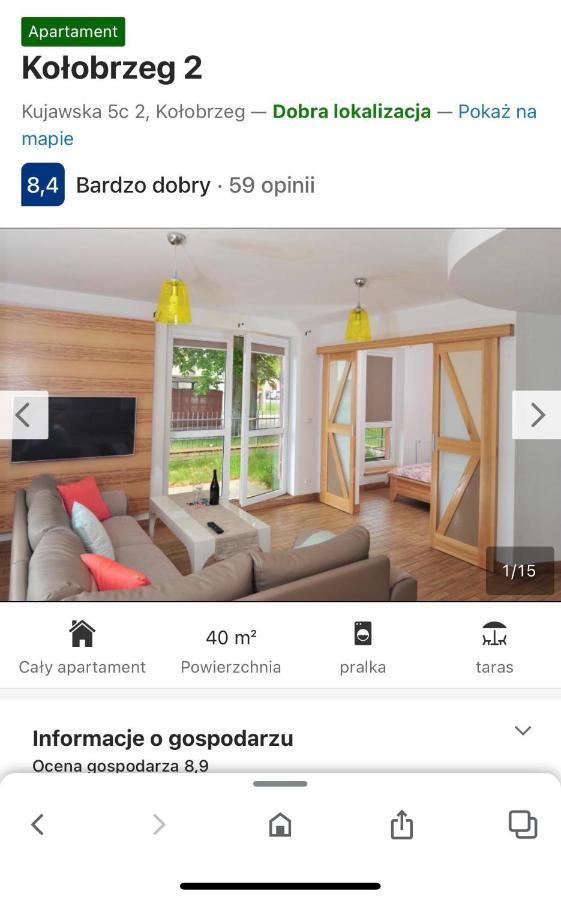 Malva Sun Dog Friendly Apartment With Garden Kołobrzeg Exterior foto