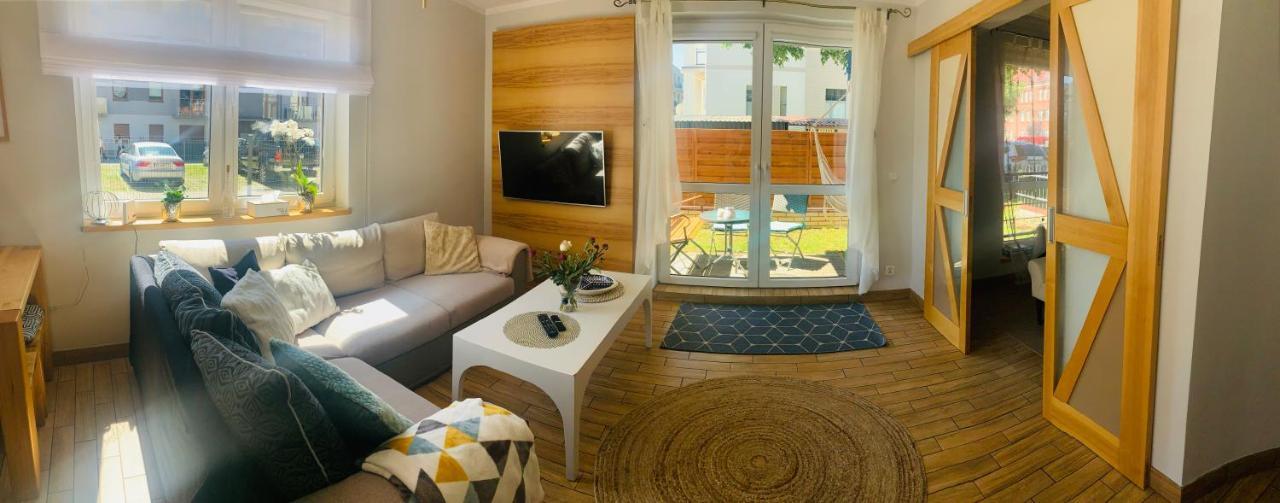 Malva Sun Dog Friendly Apartment With Garden Kołobrzeg Exterior foto